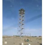 Iso Certified 15m Angle Steel Tower , Telecommunications Towers for sale