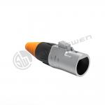 Outdoor Metal IP65 IP67 Waterproof RJ45 Connector Signal Female Male Ethernet Chassis Fiber Optic Cable Connector Ethernet Plug for sale