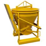0.5 Cubic Meter Cement Kibble 0.5 CBM Crane Kibble Yellow Painting for sale