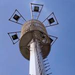 Corrosion Resistant Galvanized Mobile Cell Phone Tower for sale