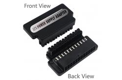 China ATX 24Pin Female To 24pin Male 90 Degree Power Adapter supplier