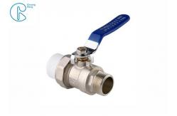 China No Leakage Metal PPR Single Union Ball Valve with femal male threaded supplier