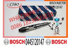 China Fuel Injector 0445120147 For TGL TGM D0834 D0836 Diesel Engine supplier