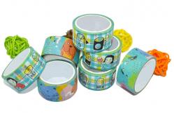 China Adhesive Deco Masking Tape For Gift Box Packing supplier