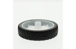 China 65×15mm ABS Plastic TT Motor Smart Car Robot Tire supplier