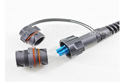 China ODVA Fiber Optic Patch Cables Mini SC LC APC UPC IP67 Mechanical Resistance supplier