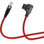 Alvin's Cables TVLogic Power Cable Mini XLR 4 Pin Female to D-Tap Ultra Soft Cable for TVLogic Field Monitor for sale