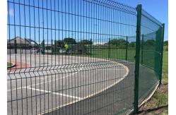 China 3d Curved Metal Fence Pvc Coated Welded Mesh For Garden supplier