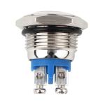 12mm 2 Pin Momentary Tactile Push Button Switch Flat Round  IP68 for sale