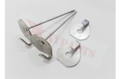 China 12ga 2-1/2 Insulation Lacing Anchors To Secure Removable Insulation Pad supplier