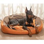 Washable Large Dog Cushion Comfortable And Warming Rectangle Dog Bed for sale