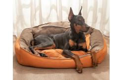 China Washable Large Dog Cushion Comfortable And Warming Rectangle Dog Bed supplier