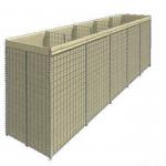 3''X3'' Welded Hesco Gabion Baskets Heavy Duty Wear Resisting for sale