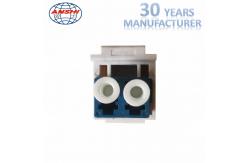 China RJ45 Fiber Optic Accessories LC Singlemode Keystone Coupler supplier