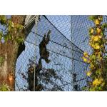 Silver Stainless Steel Zoo Aviary Mesh Nonflammable Easy Maintenance for sale