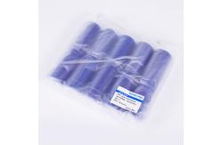 China 10 Inch 250mm Cleanroom Sticky Roller Specializing PE Rubber Disposable Rug Lint Roller supplier