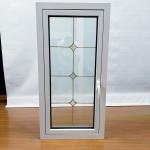 1.4mm Aluminum Glass Windows Customizable Size Aluminum Sound Proof Glass Windows for sale