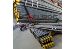 China 76mm - 140mm 2 3/8 API REG DTH Drill Rods With Wrench Flat supplier