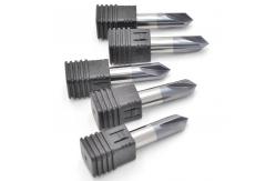 China 3-6mm Shank Diameter Indexable Chamfer Mill With 0.5-2.0mm Radius supplier