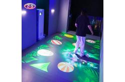 China Museums Interactive Floor Projector Game 80 Visual Themes 4000 Lumen supplier