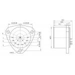 Quartz Flexible Acceleration Sensor For High Speed Railway Control And Ship Stability Control for sale