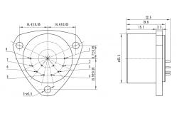 China Acceleration Measurement Unit For High Speed Railway Control With Low Noise≤5mv supplier