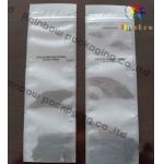 k White Tree Side Seal Foil Pouch Bag Laminated With Tear Notch
