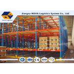 Q235B Pre Galvanized Gravity Pallet Racking System For Logistic Warehouse