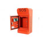 Highway Roadside Emergency Phone Call Box Cold Rolled Steel Vandal Resistant for sale