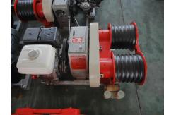 China Transmission Line Motorised Pulling Winch 3 Ton With Double Capastans supplier