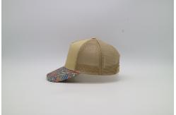 China 5 Panel Trucker Cap with Embroidered/Screen Printing/Affixed Patch Logo for supplier