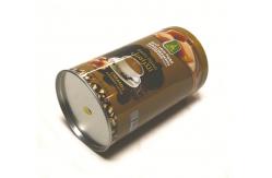 China Custom Recyclable 3D Coffee Tin Cans Embossing Printing supplier
