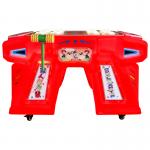 Red Two Person Coin Arcade Machine Physical Ground Mouse Game Machine