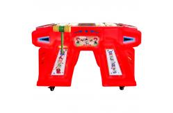 China Red Two Person Coin Arcade Machine Physical Ground Mouse Game Machine supplier