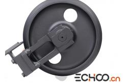China Mini Digger Undercarriage Parts Excavator Track Idler With Smooth Track Running supplier
