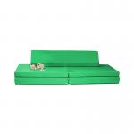 Velvet Polyester Kids Foam Play Couch 6PCS With Waterproof Inner Liner