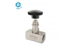 China 6000psi AFK 2 Way Manual Needle Valve 3/8in For Gas supplier
