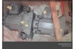 China Rexroth Hydraulic Piston Pumps A4VG125+A4VG125+A10VSO28 for concrete pump supplier