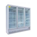 Modle Glass Door Commercial Beverage Cooler For Outlets for sale