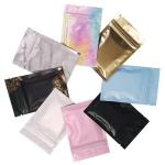 Multi Color LDPE Three Side Seal Pouch Plastic Zipper Bags Packaging 12*18cm 8*12cm for sale