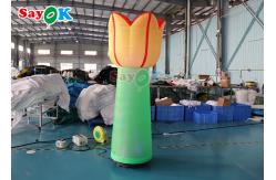 China Giant 3d Inflatable LED Flower Lighting Toy Custom Plant Fungus Flower Advertising Modeling supplier