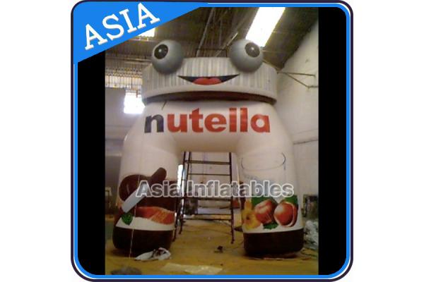 New design cartoon inflatable arch with digital printing for rental