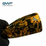 Forged Car Protection TPU Color PPF Carbon Fiber Film Orange Red Black Blue Silver Yellow Self Adhesive Foil for sale