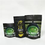 Custum printed matte finished bags plastic bags protein powder packaging stand up mylar foil bags for sale
