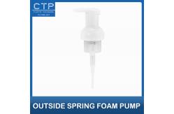 China Inside/Outside Spring PP Material Foam Pump For Top- Gasket PET supplier