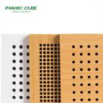 Customized High Density Micro Perforated Wood Panels For Wall Decoration for sale