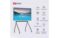 China Multi Touch Interactive Flat Panels Smart Board For Education Conference supplier
