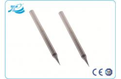 China 2 Flute Solid Carbide Cutting Tools Micro End Mill with 50mm Overall Length supplier
