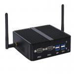Fanless Industrial Desktop Mini Computers PC J4125 N5105 8GB RAM for sale