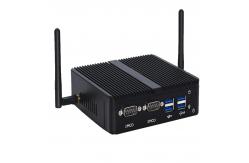 China Fanless Industrial Desktop Mini Computers PC J4125 N5105 8GB RAM supplier